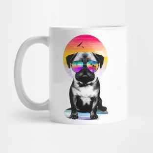 Summer Pug Mug